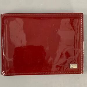 D&G by DOLCE & GABBANA Burgundy Shimmer Paper Wallet